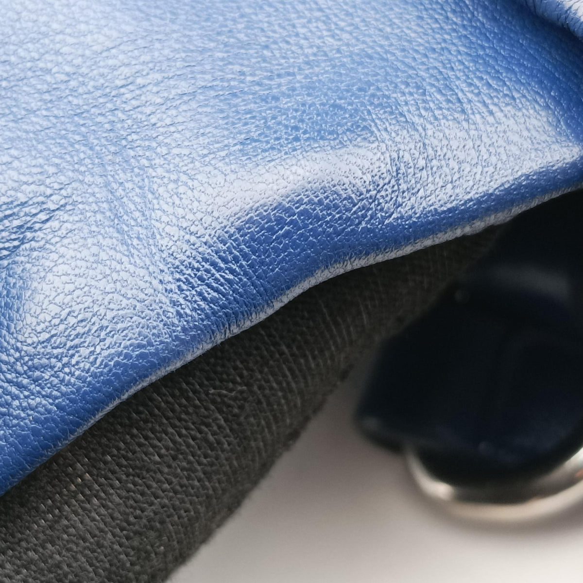 Secondhand Prada Gaufre Blue Lambskin  shoulderbag | stylenewstar