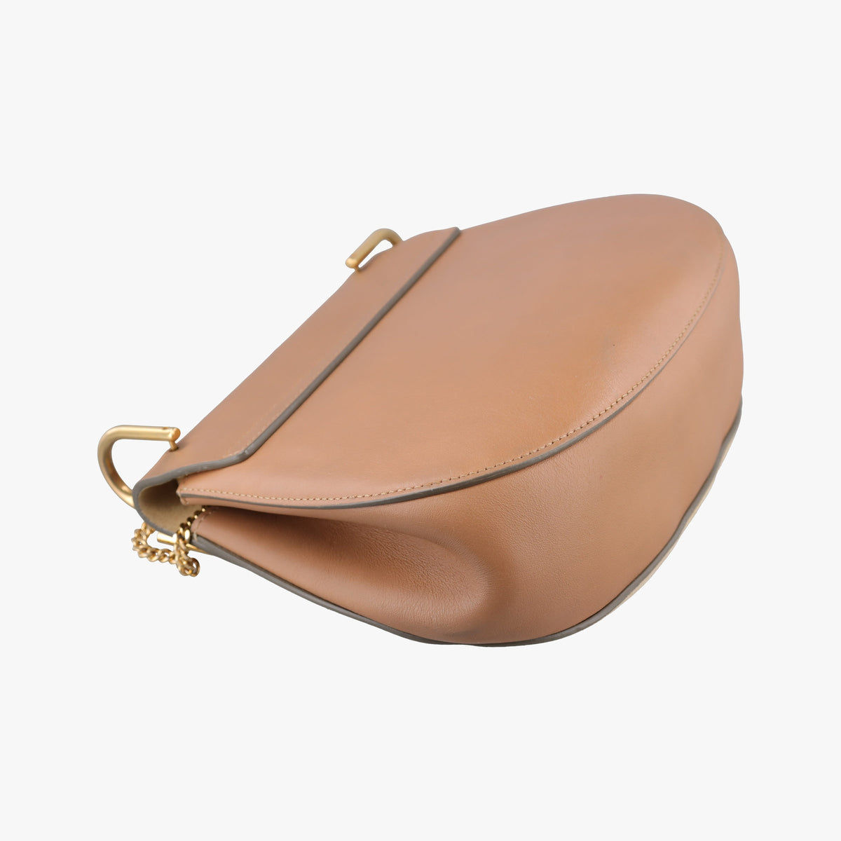 Pre-owned Chloe DREW Camel×Beige Leather×suede  shoulderbag | stylenewstar