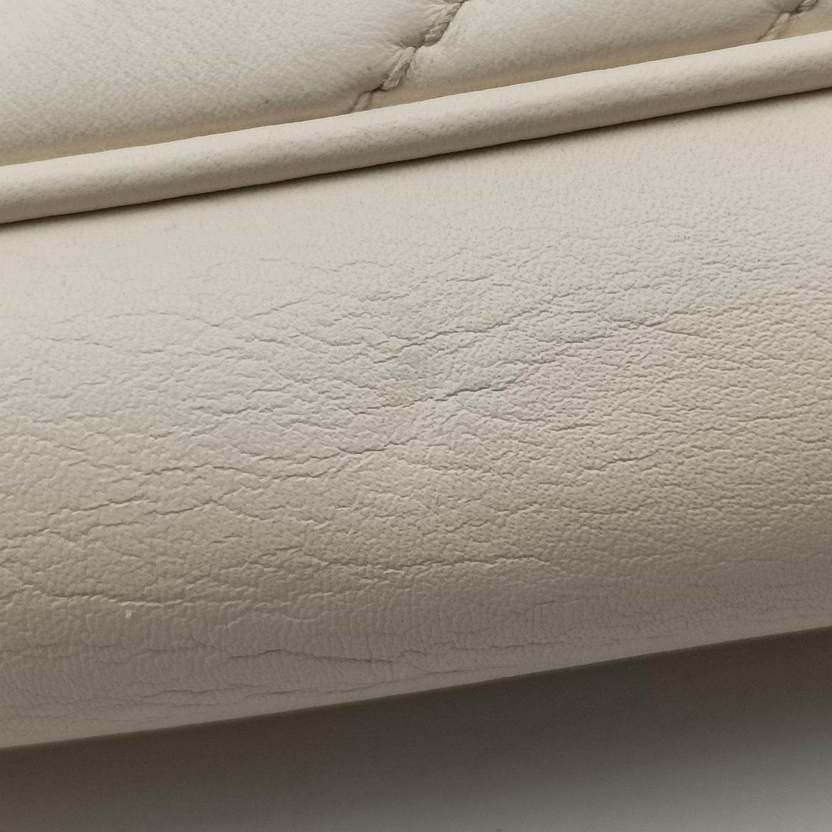 Pre-owned Gucci GG Marmont White Leather 443502 shoulderbag | stylenewstar