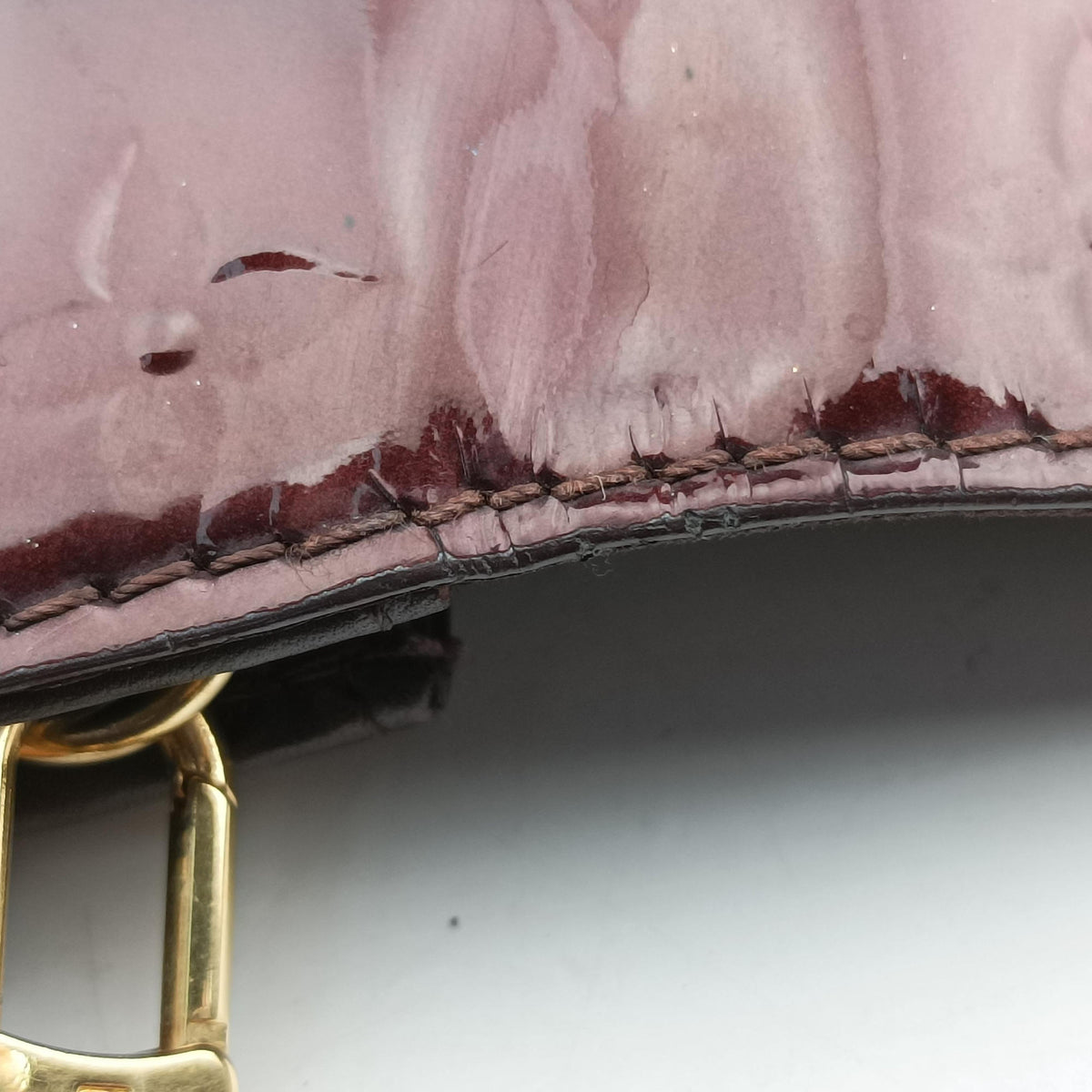 Secondhand Louis Vuitton Sunset Boulevard Monogram Rouge Fauvist Vernis M91679 handbag | stylenewstar