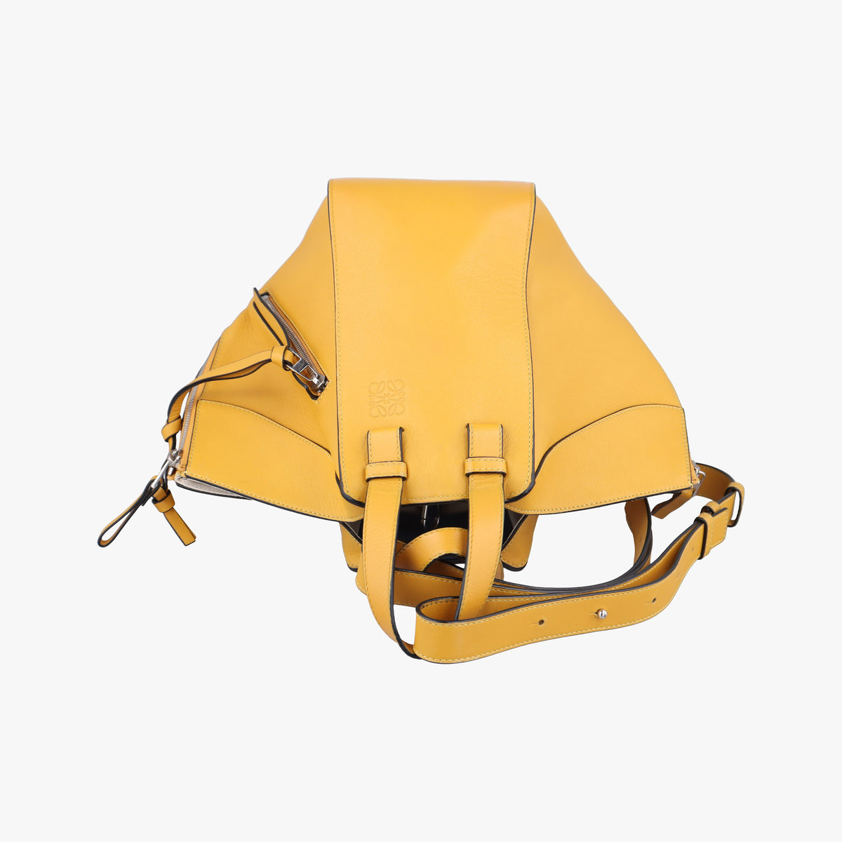 Secondhand Loewe Hammock Yellow Leather  shoulderbag | stylenewstar