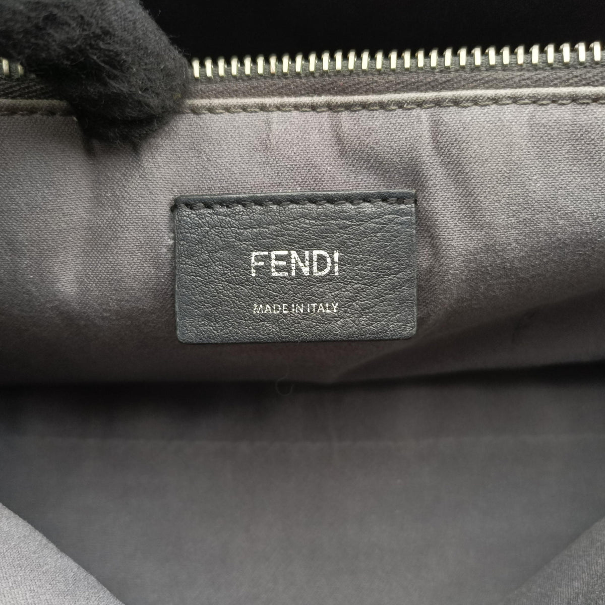 Pre-owned Fendi By The Way Grey leather 8BL125 shoulderbag | stylenewstar