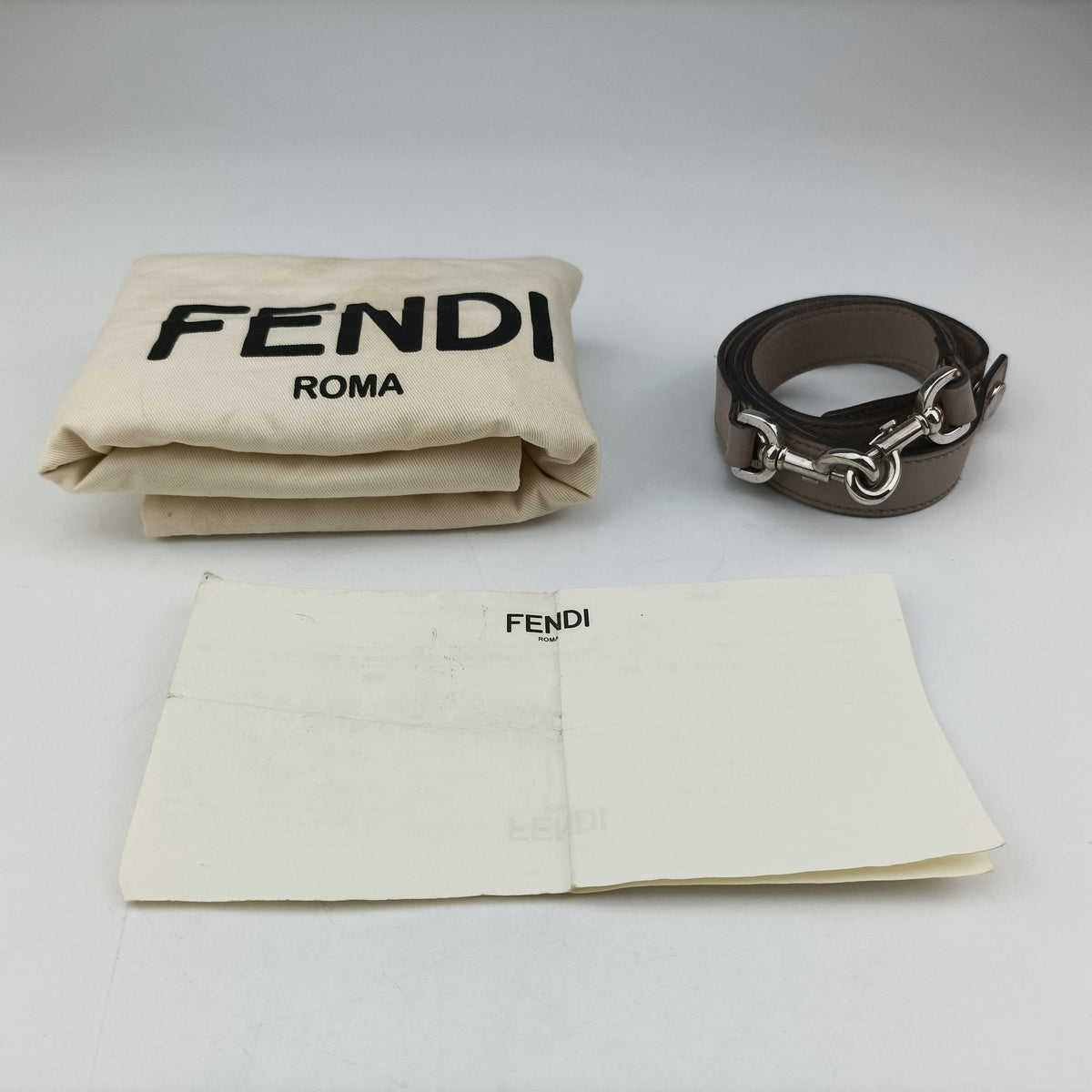 Pre-owned Fendi By The Way Grey leather 8BL125 shoulderbag | stylenewstar