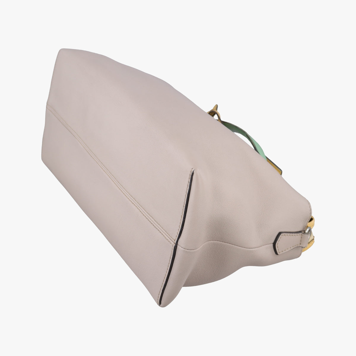 Pre-owned Fendi By The Way Grey leather 8BL125 shoulderbag | stylenewstar