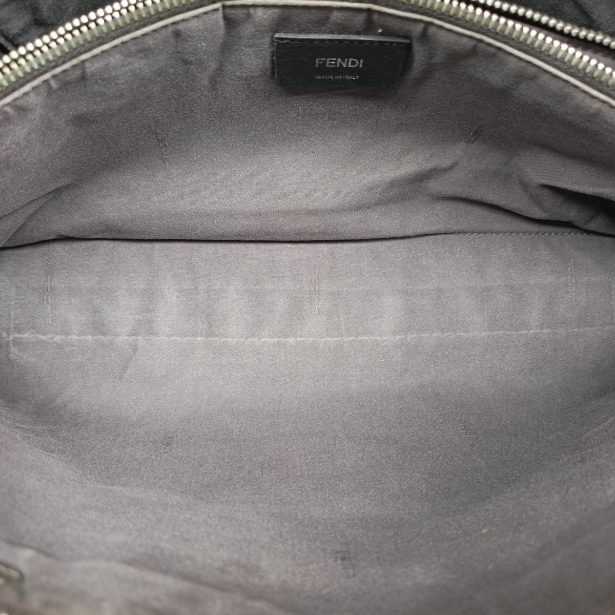 Pre-owned Fendi By The Way Grey leather 8BL125 shoulderbag | stylenewstar