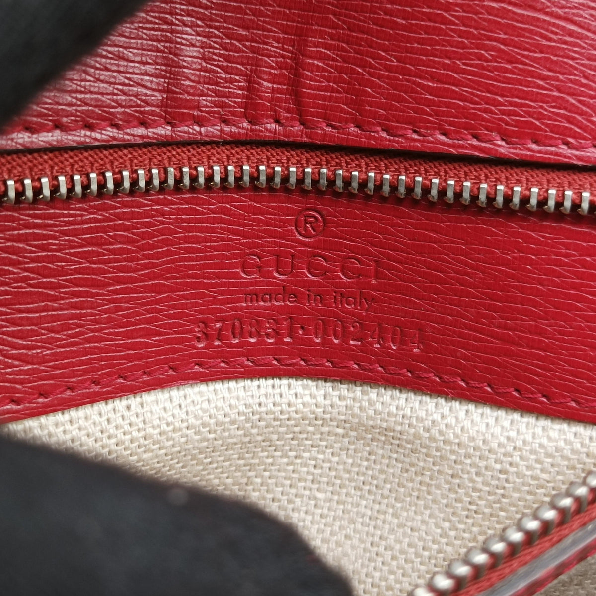 Pre-owned Gucci Bamboo Daily red×Multicolour Leather 370831 shoulderbag | stylenewstar