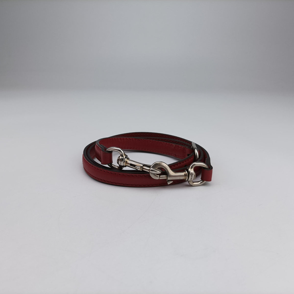 Pre-owned Gucci Bamboo Daily red×Multicolour Leather 370831 shoulderbag | stylenewstar