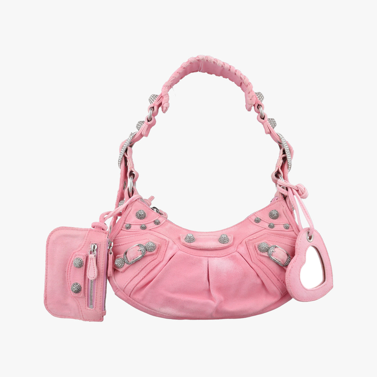 Vintage Balenciaga Le Cagole mini Pink cloth  shoulderbag | stylenewstar