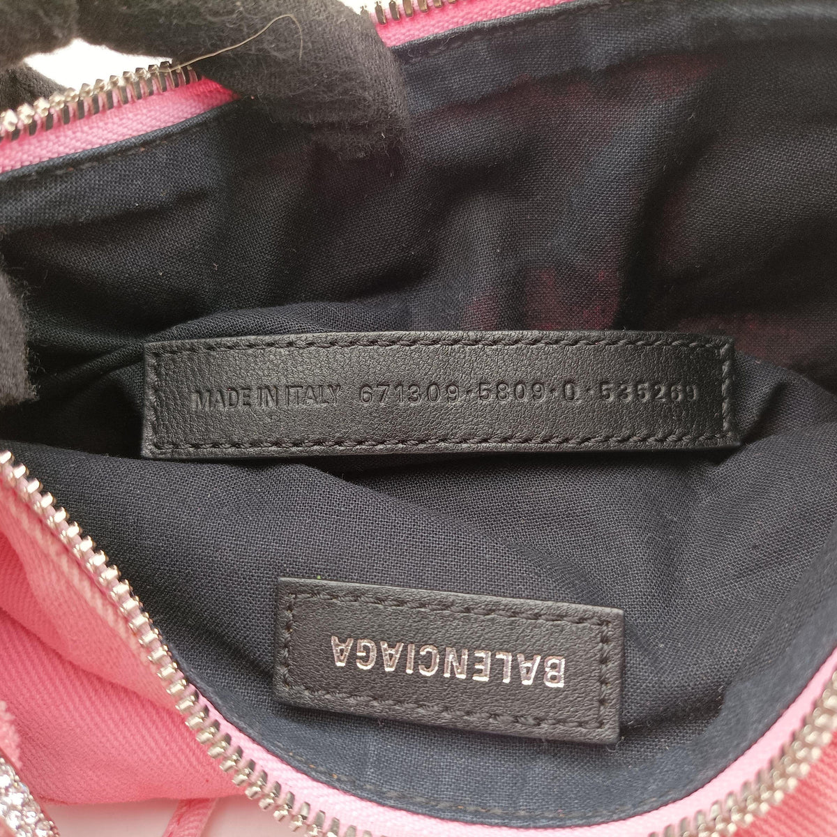 Vintage Balenciaga Le Cagole mini Pink cloth  shoulderbag | stylenewstar