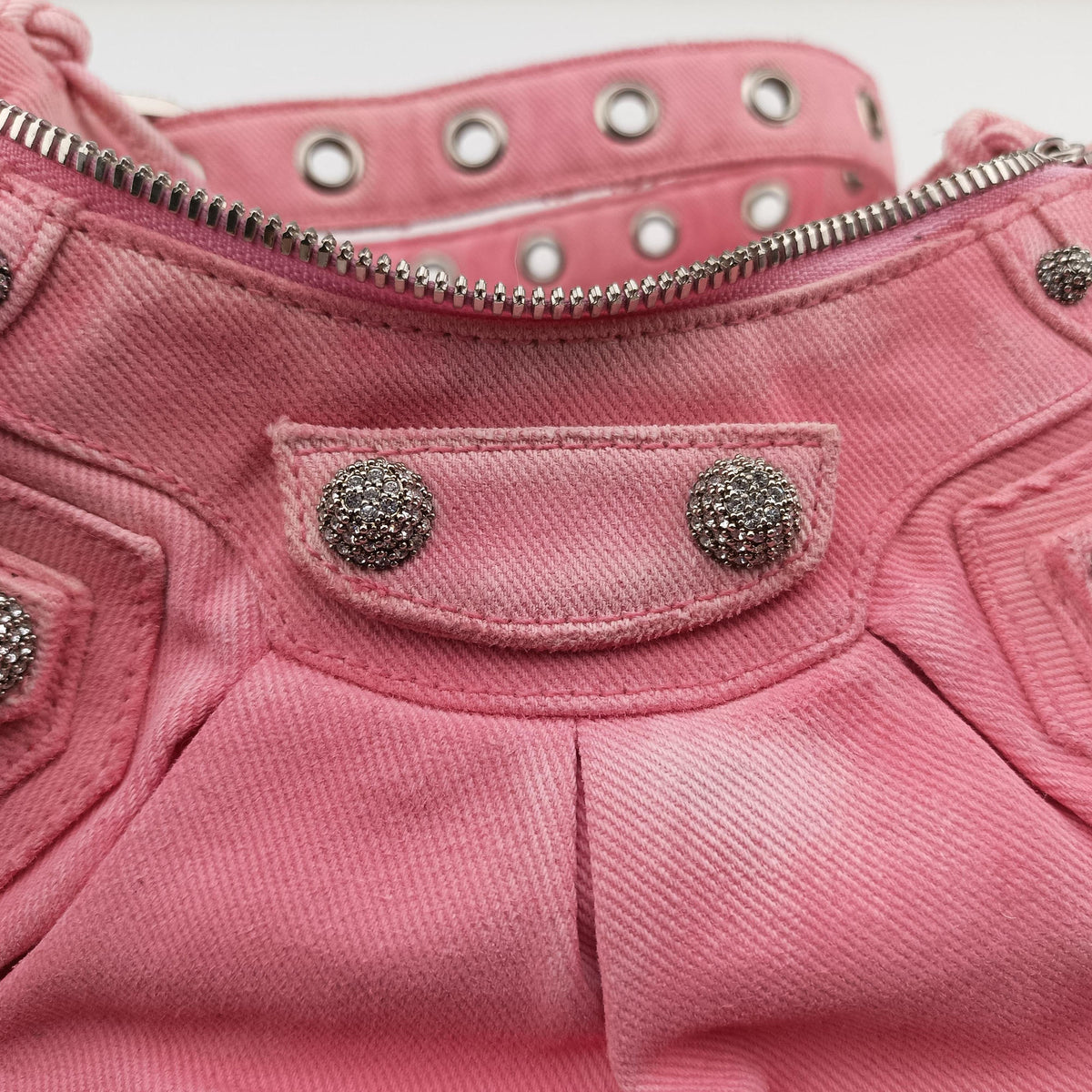 Vintage Balenciaga Le Cagole mini Pink cloth  shoulderbag | stylenewstar