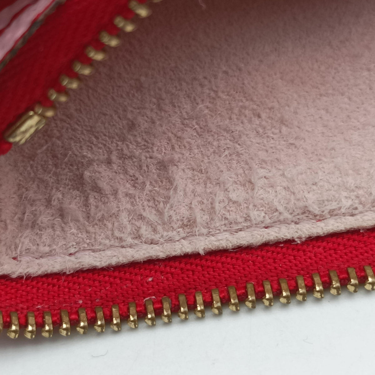 Pre-owned Louis Vuitton Pochette Double Zip ROUGE Monogram Giant M67561 shoulderbag | stylenewstar