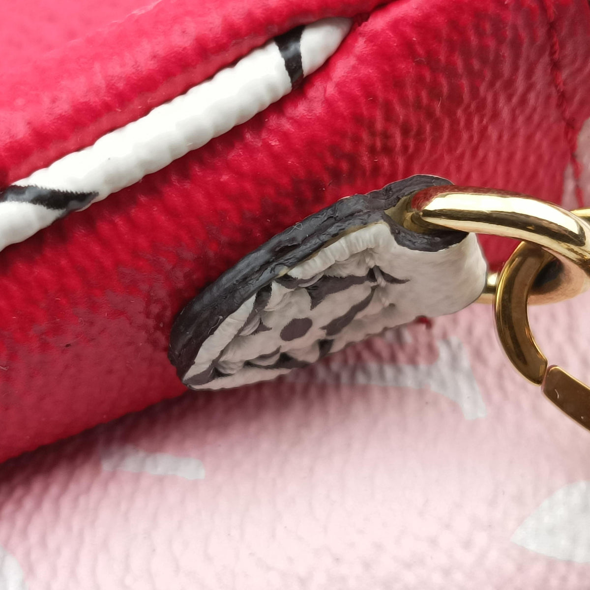Pre-owned Louis Vuitton Pochette Double Zip ROUGE Monogram Giant M67561 shoulderbag | stylenewstar