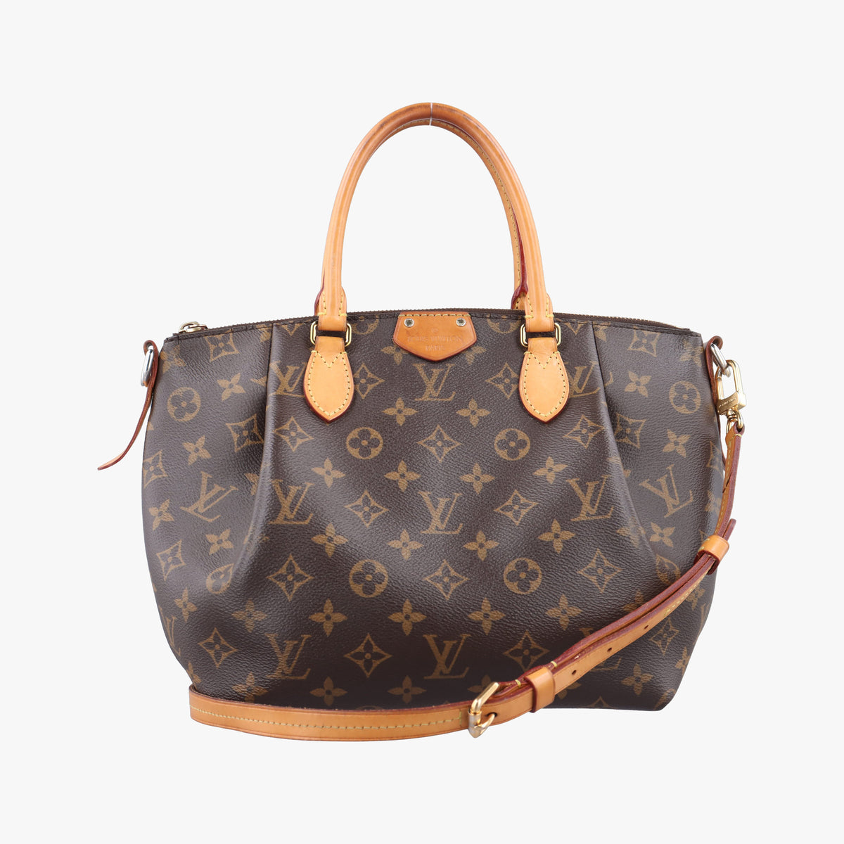 Pre-owned Louis Vuitton TURENNE PM Brown Monogram Canvas M48813 shoulderbag | stylenewstar