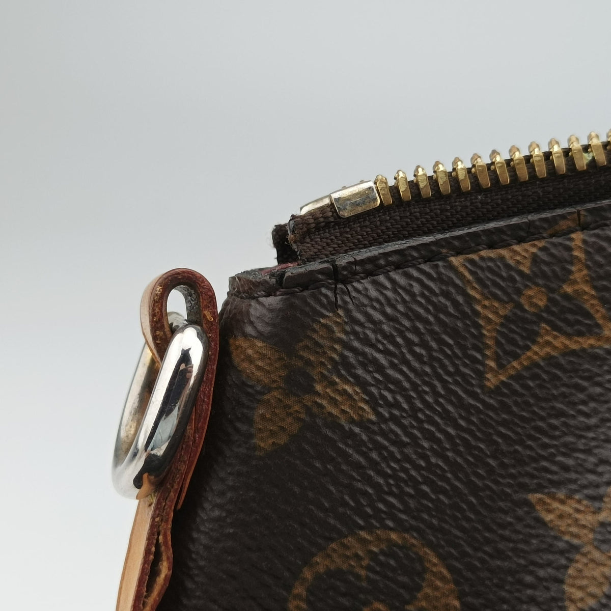 Pre-owned Louis Vuitton TURENNE PM Brown Monogram Canvas M48813 shoulderbag | stylenewstar