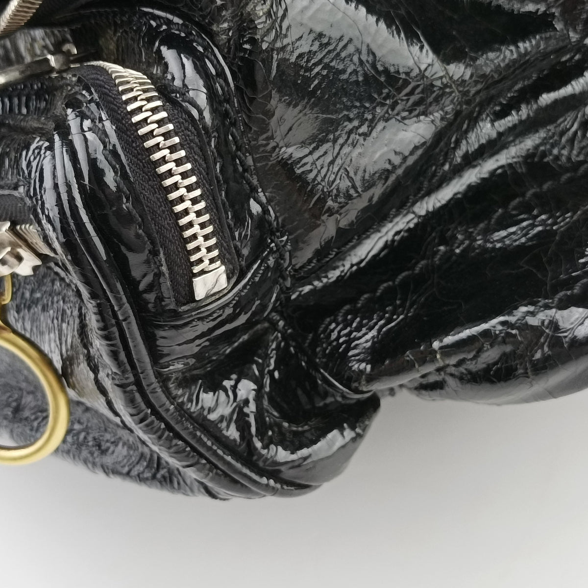 Pre-owned Chloe Betty Black Patent  handbag | stylenewstar