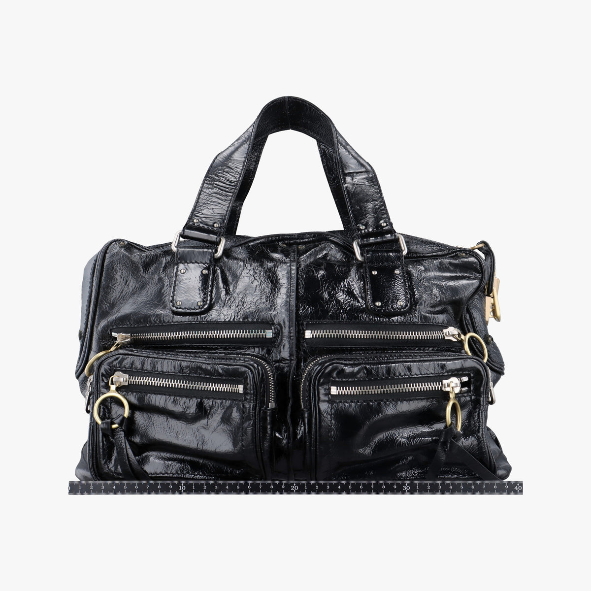Pre-owned Chloe Betty Black Patent  handbag | stylenewstar