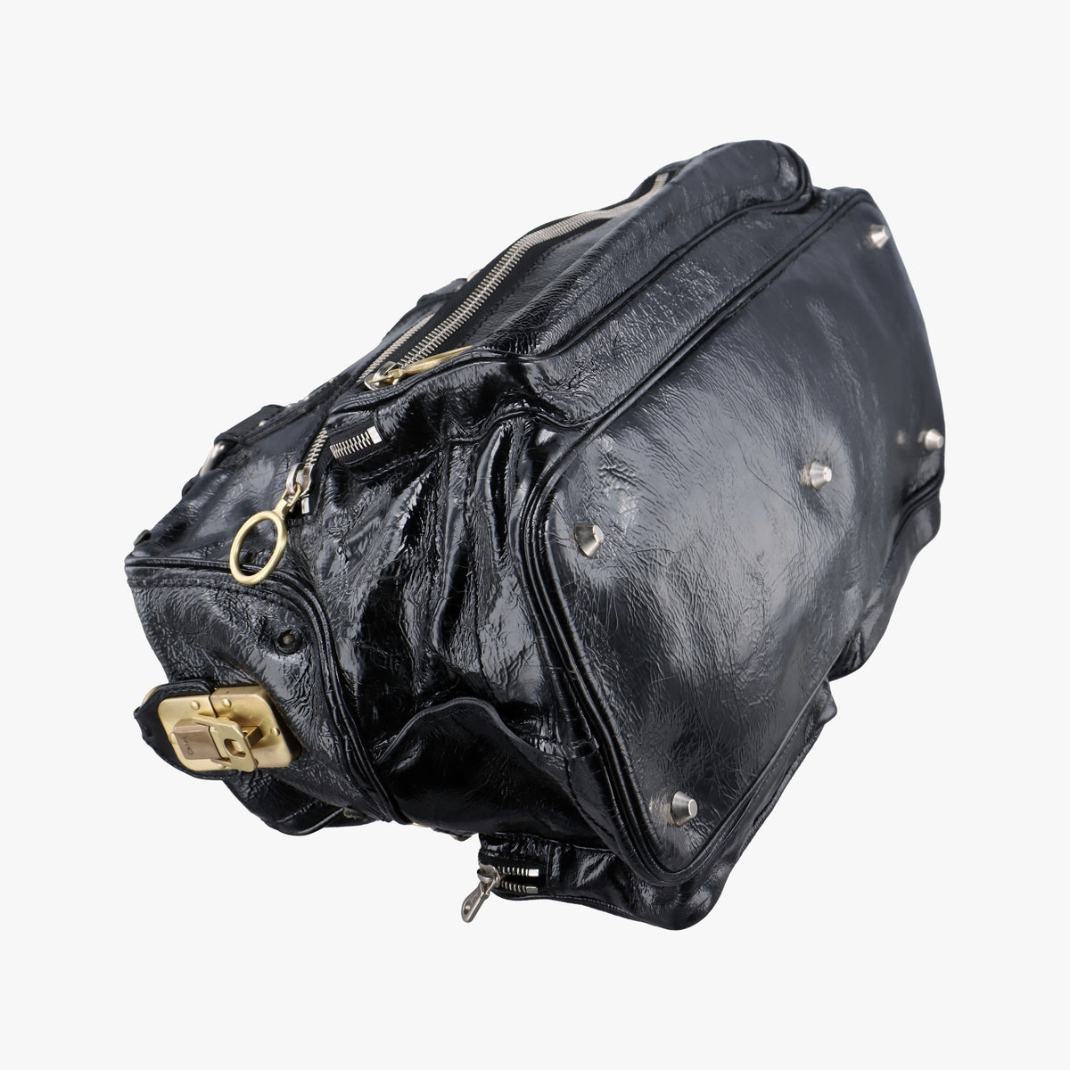 Pre-owned Chloe Betty Black Patent  handbag | stylenewstar