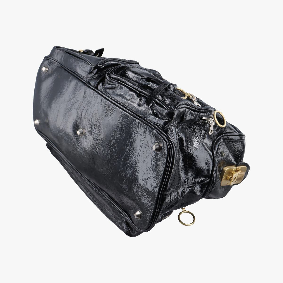Pre-owned Chloe Betty Black Patent  handbag | stylenewstar