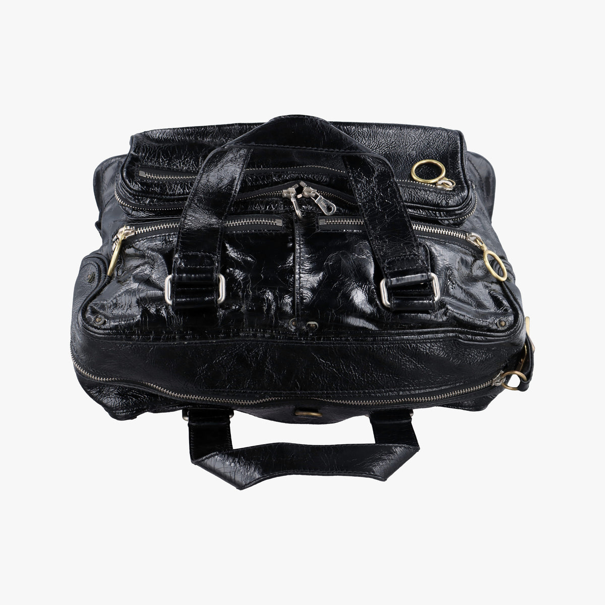 Pre-owned Chloe Betty Black Patent  handbag | stylenewstar