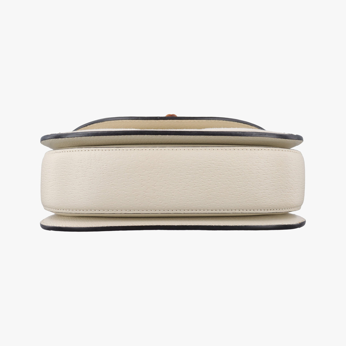 Pre-owned Gucci New Bamboo White canvas×leather 675797 shoulderbag | stylenewstar