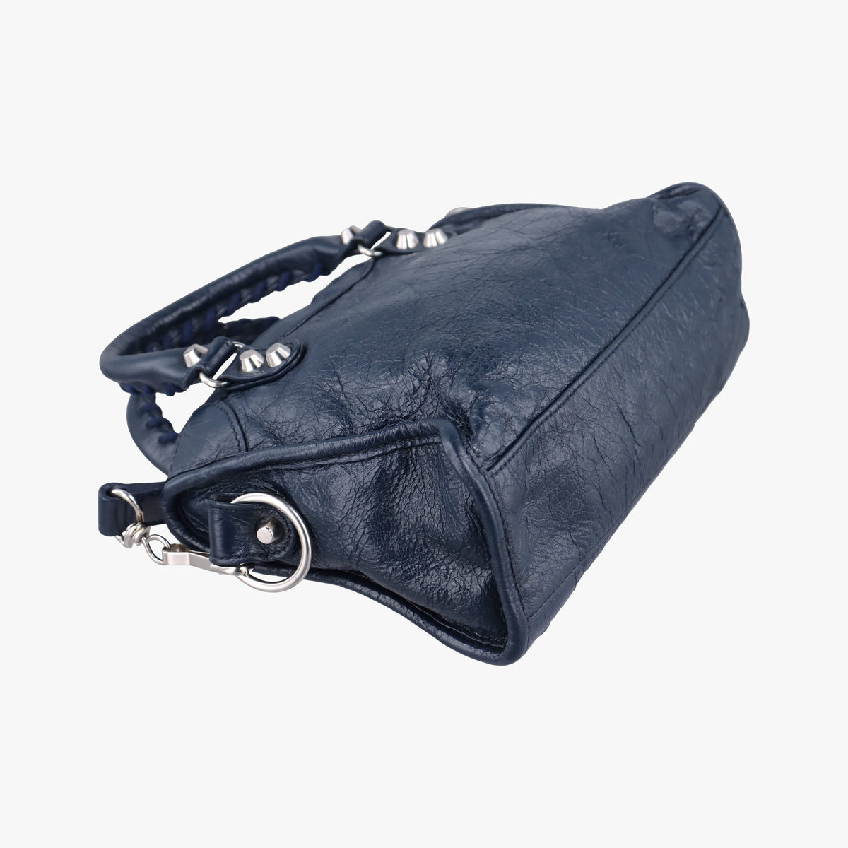 Vintage Balenciaga Giant City Navy lambskin  shoulderbag | stylenewstar