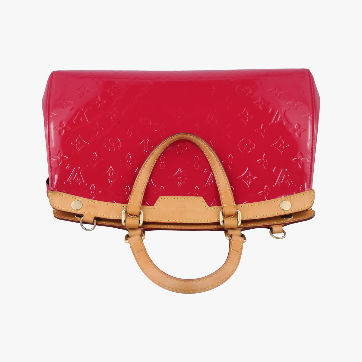 Pre-owned Louis Vuitton Brea MM ROSE INDIEN Vernis M91798 shoulderbag | stylenewstar