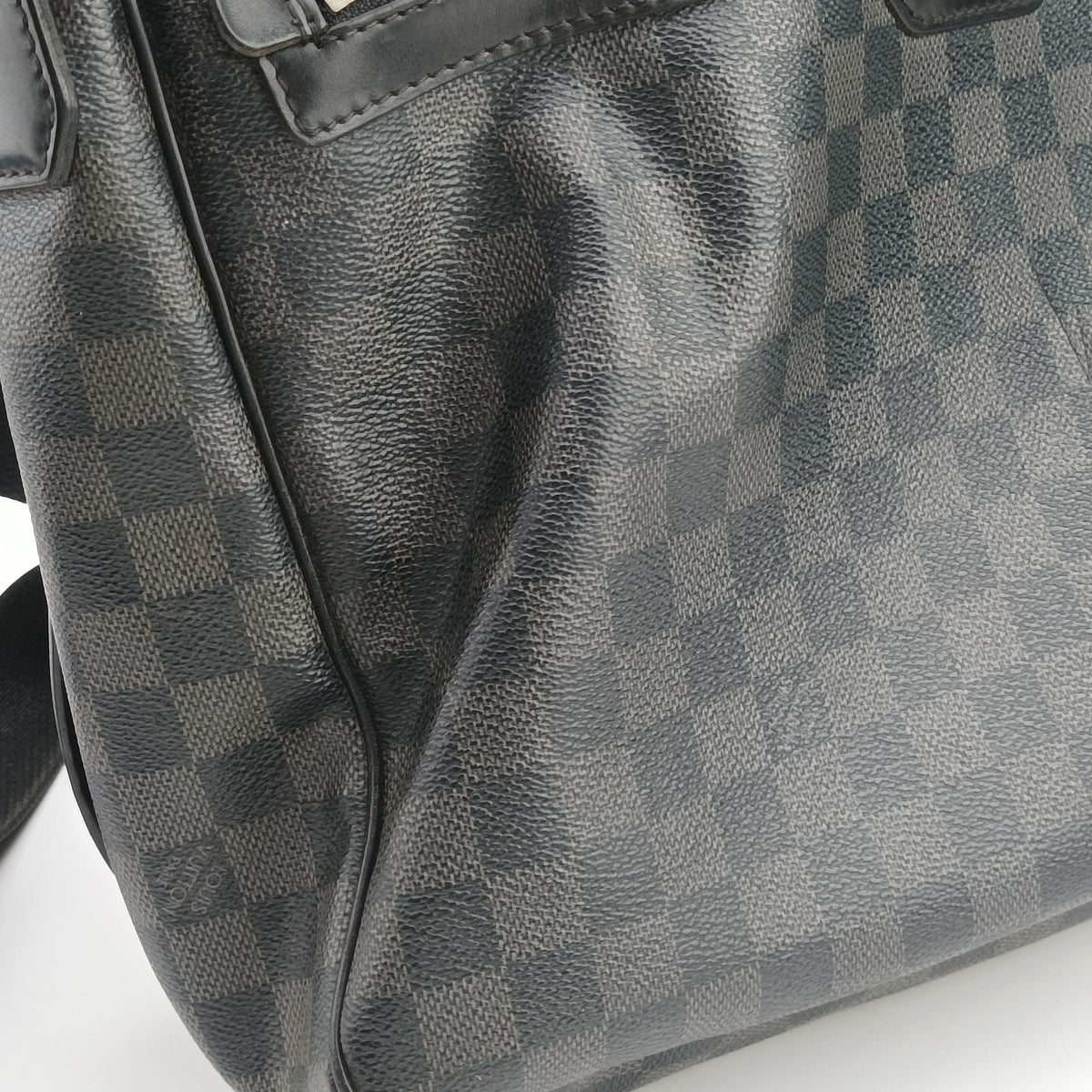 Secondhand Louis Vuitton DANIEL GM Noir Damier GRAPHITE N58033 shoulderbag | stylenewstar