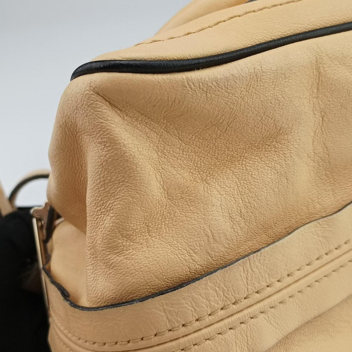 Pre-owned Chloe Paraty Beige Leather  shoulderbag | stylenewstar