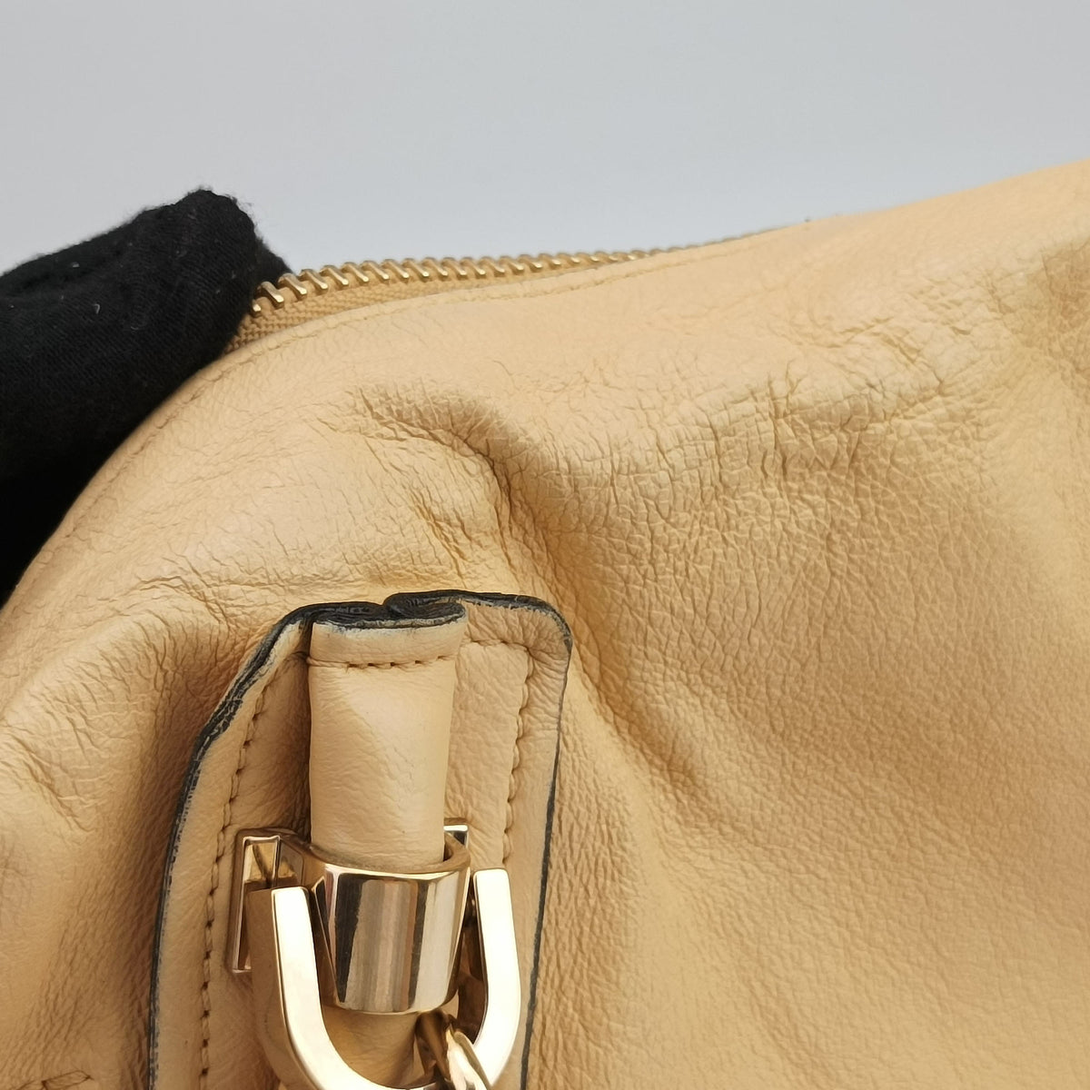 Pre-owned Chloe Paraty Beige Leather  shoulderbag | stylenewstar
