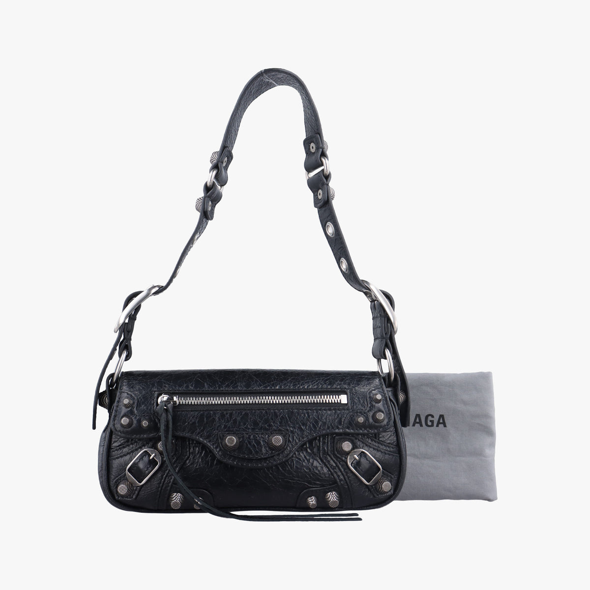 Vintage Balenciaga Le Cagole Black lambskin 771640 shoulderbag | stylenewstar