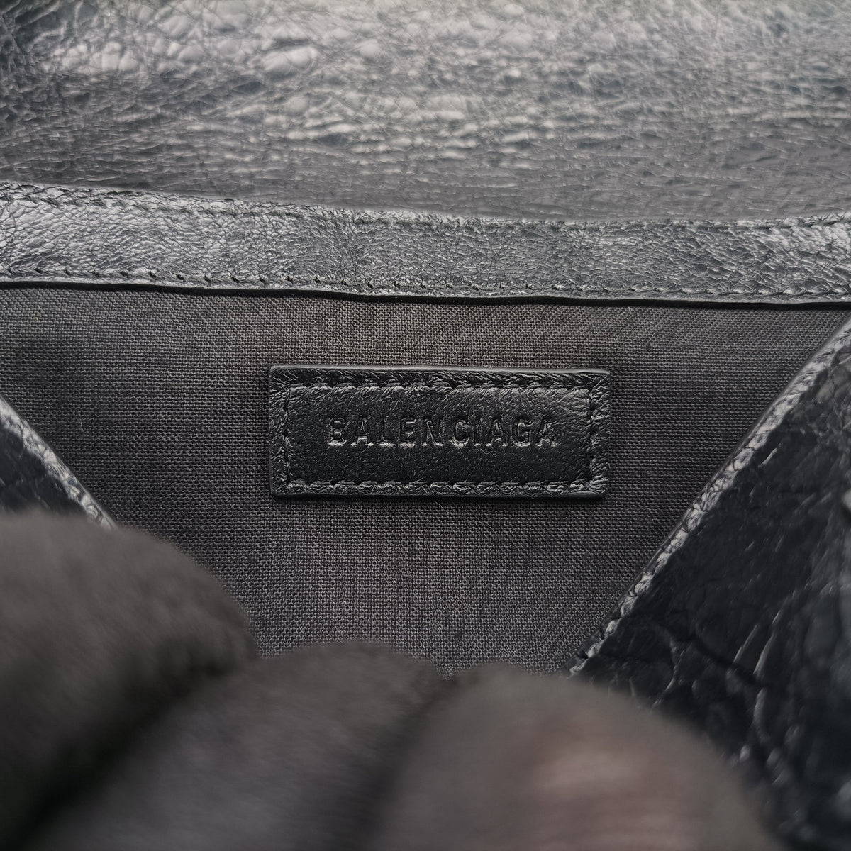 Vintage Balenciaga Le Cagole Black lambskin 771640 shoulderbag | stylenewstar