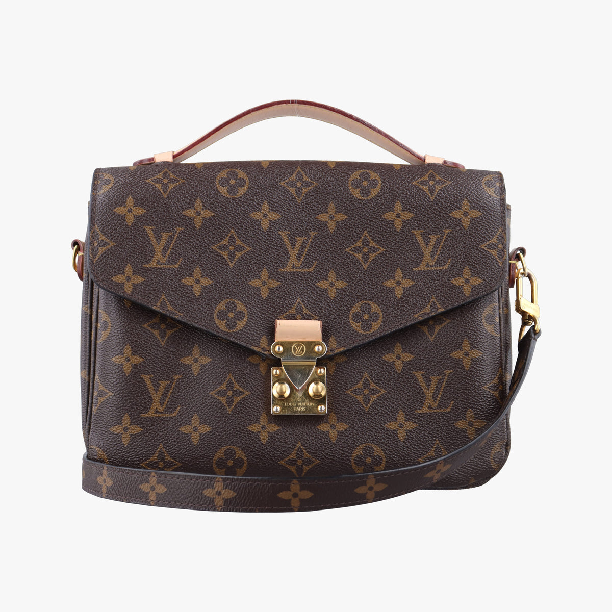 Pre-owned Louis Vuitton Pochette Metis MM Brown Monogram canvas M44875 shoulderbag | stylenewstar
