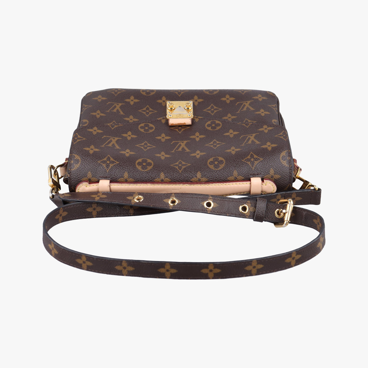 Pre-owned Louis Vuitton Pochette Metis MM Brown Monogram canvas M44875 shoulderbag | stylenewstar