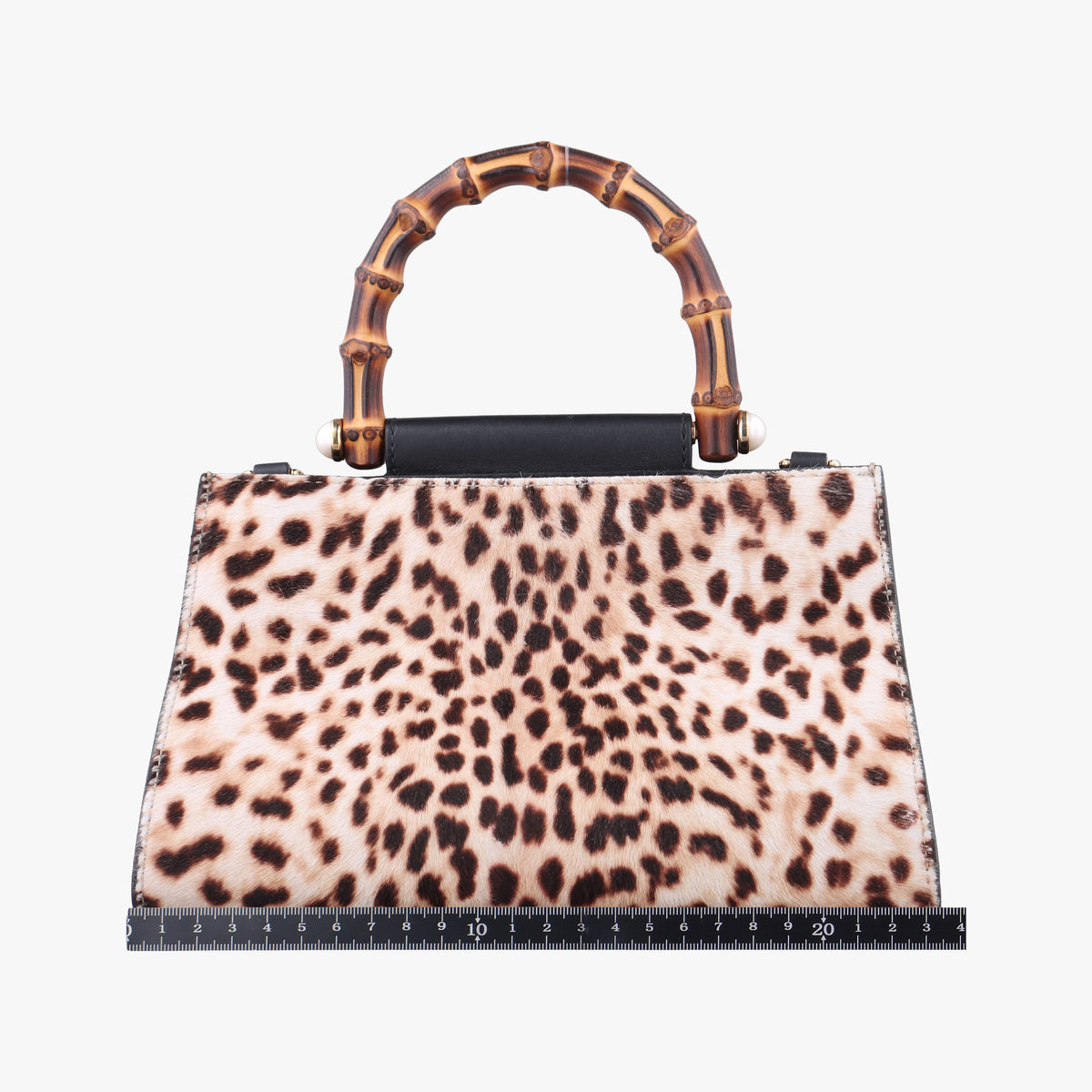Vintage Gucci Bamboo Nymphaea Multicolour ponyhair×leather 470271 shoulderbag | stylenewstar