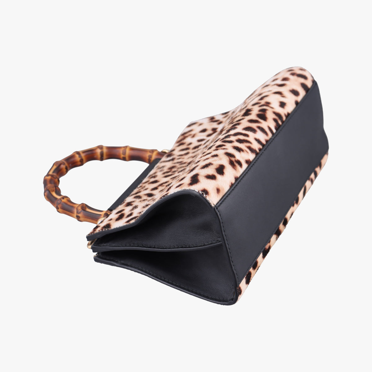 Vintage Gucci Bamboo Nymphaea Multicolour ponyhair×leather 470271 shoulderbag | stylenewstar
