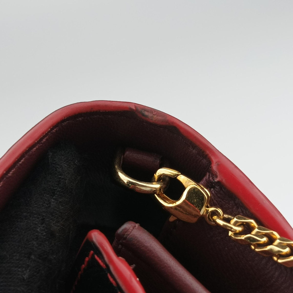 Pre-owned Alexander McQueen Crocodile Embossed Skull Black Leather  shoulderbag | stylenewstar