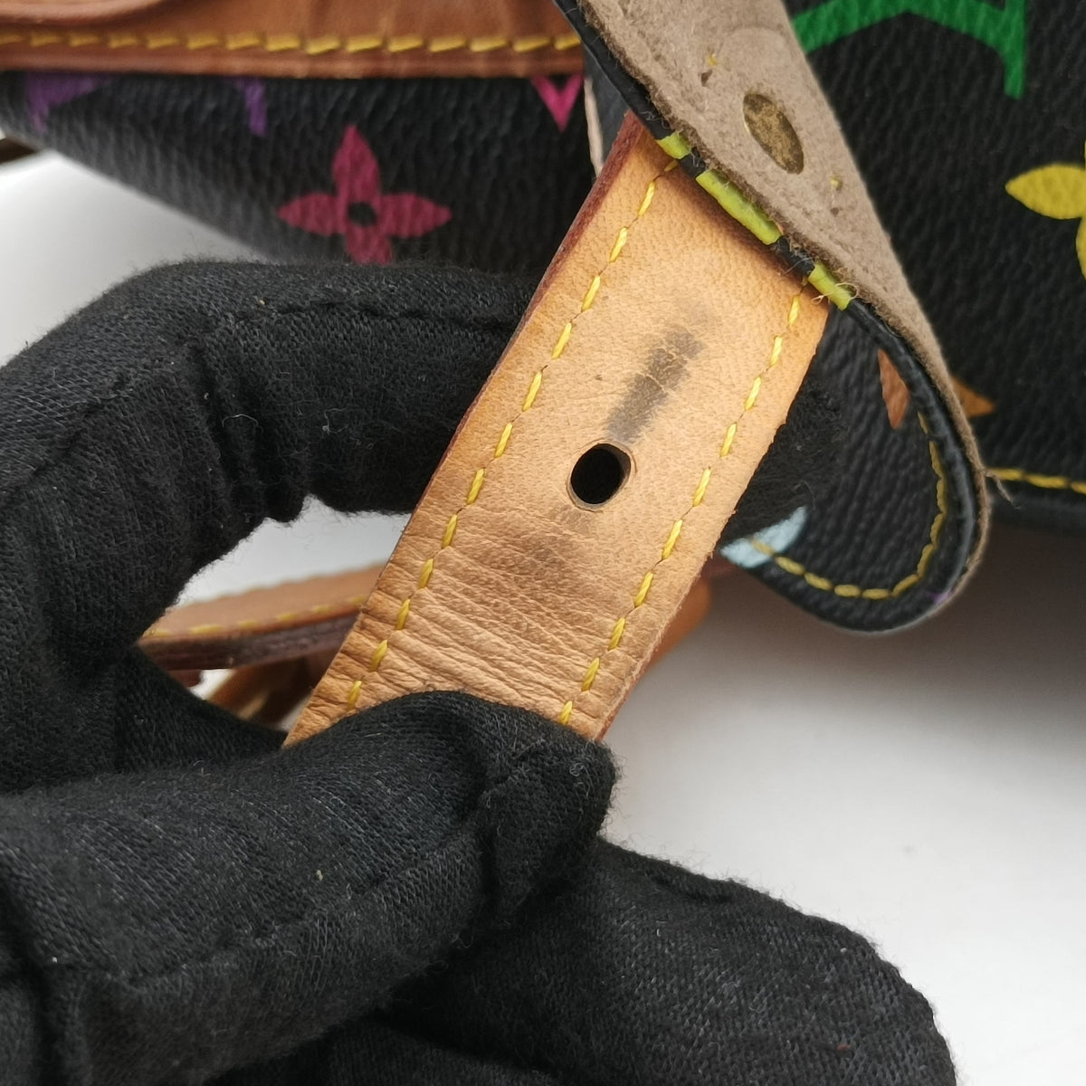 Pre-owned Louis Vuitton Petit Noe Noir Monogram Multicolor M42230 shoulderbag | stylenewstar