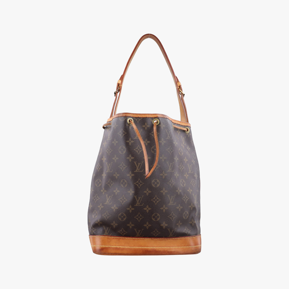 Pre-owned Louis Vuitton Noe Brown Monogram Canvas M42224 shoulderbag | stylenewstar