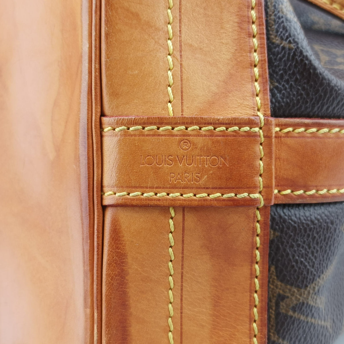Pre-owned Louis Vuitton Noe Brown Monogram Canvas M42224 shoulderbag | stylenewstar