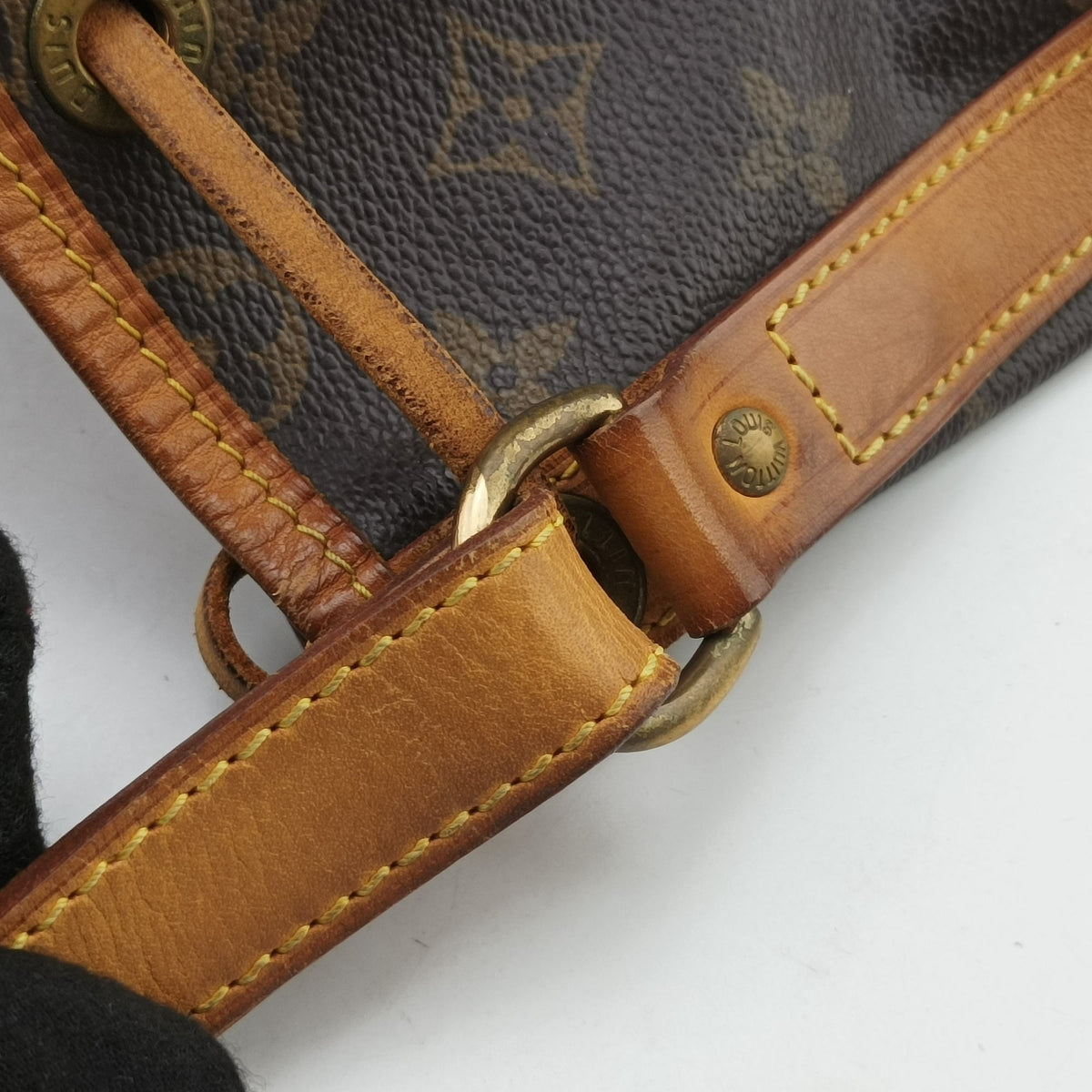Pre-owned Louis Vuitton Noe Brown Monogram Canvas M42224 shoulderbag | stylenewstar