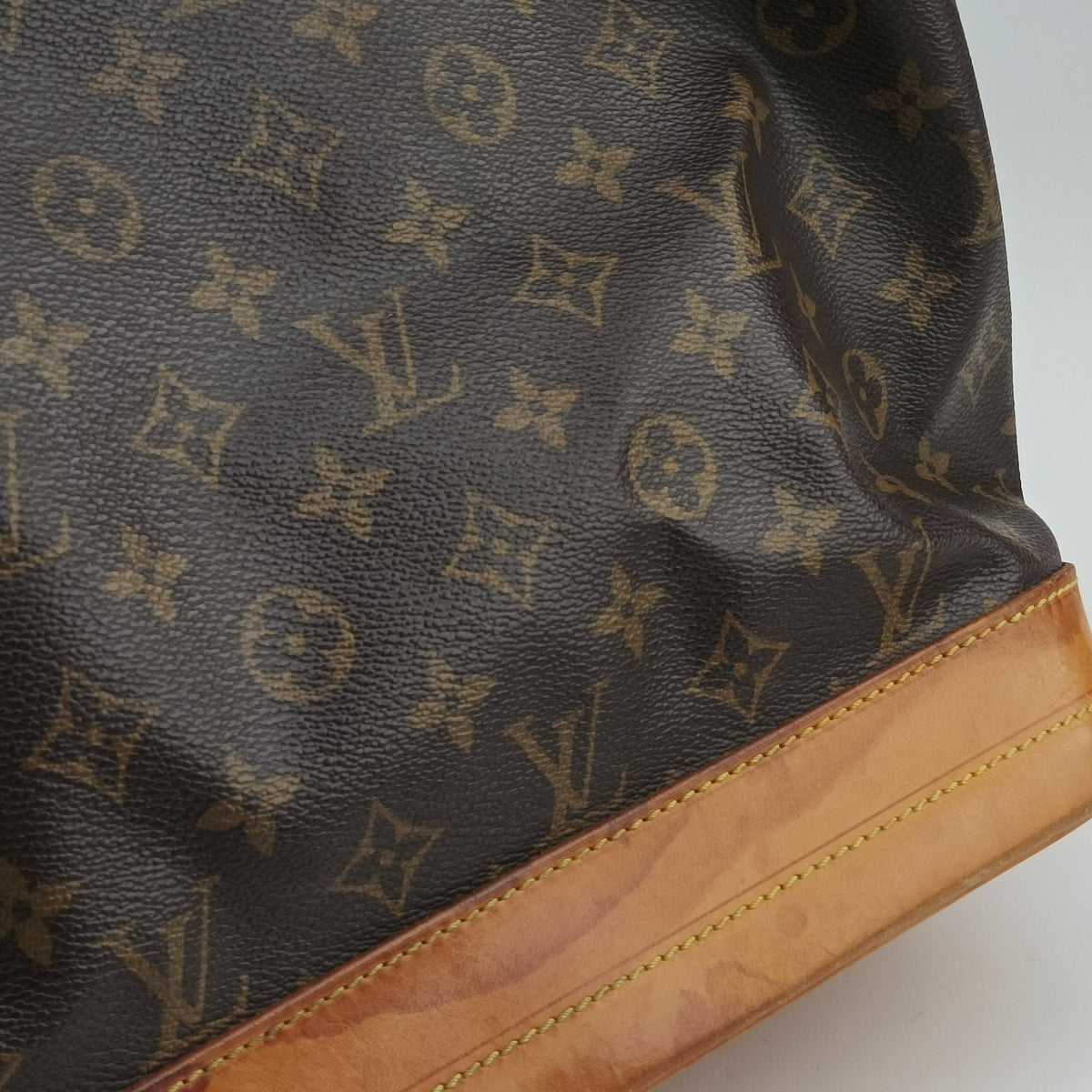 Pre-owned Louis Vuitton Noe Brown Monogram Canvas M42224 shoulderbag | stylenewstar