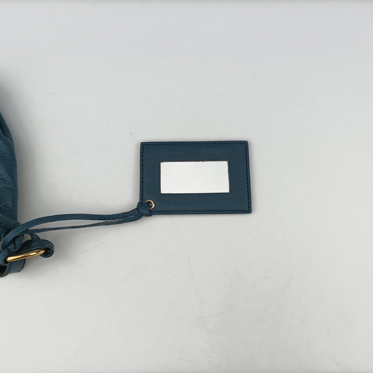 Secondhand Balenciaga Motocross Giant Classic Hip Blue lambskin  shoulderbag | stylenewstar