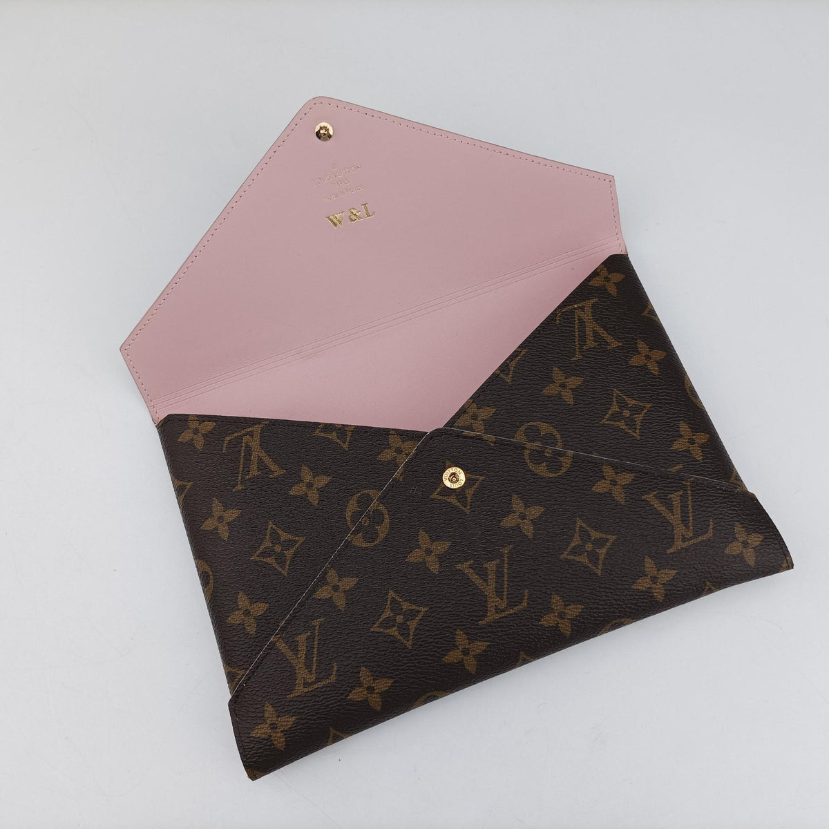 Vintage Louis Vuitton Pochette Kirigami Brown Monogram Canvas M62034 clutchbag | stylenewstar