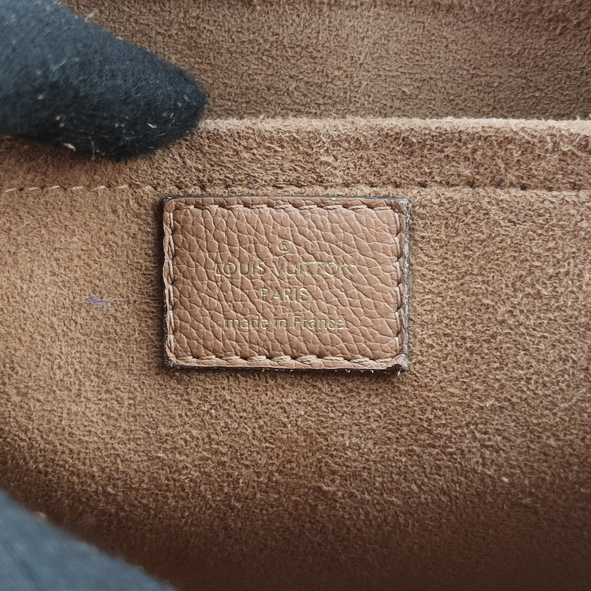 Vintage Louis Vuitton MARIGNAN brown×SESAME Monogram Canvas×calf leather M44544 shoulderbag | stylenewstar