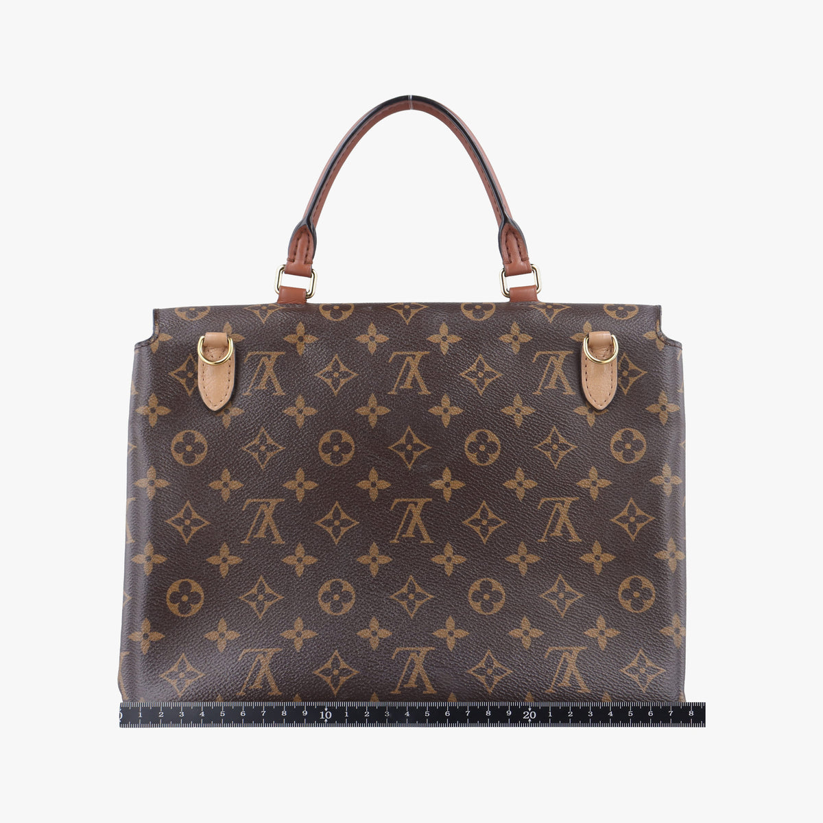 Vintage Louis Vuitton MARIGNAN brown×SESAME Monogram Canvas×calf leather M44544 shoulderbag | stylenewstar