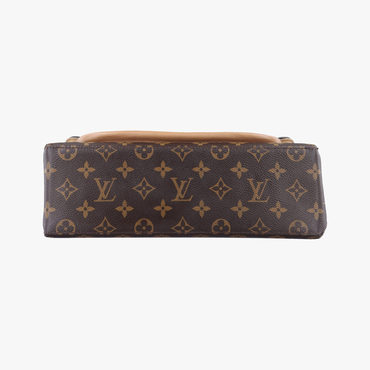 Vintage Louis Vuitton MARIGNAN brown×SESAME Monogram Canvas×calf leather M44544 shoulderbag | stylenewstar
