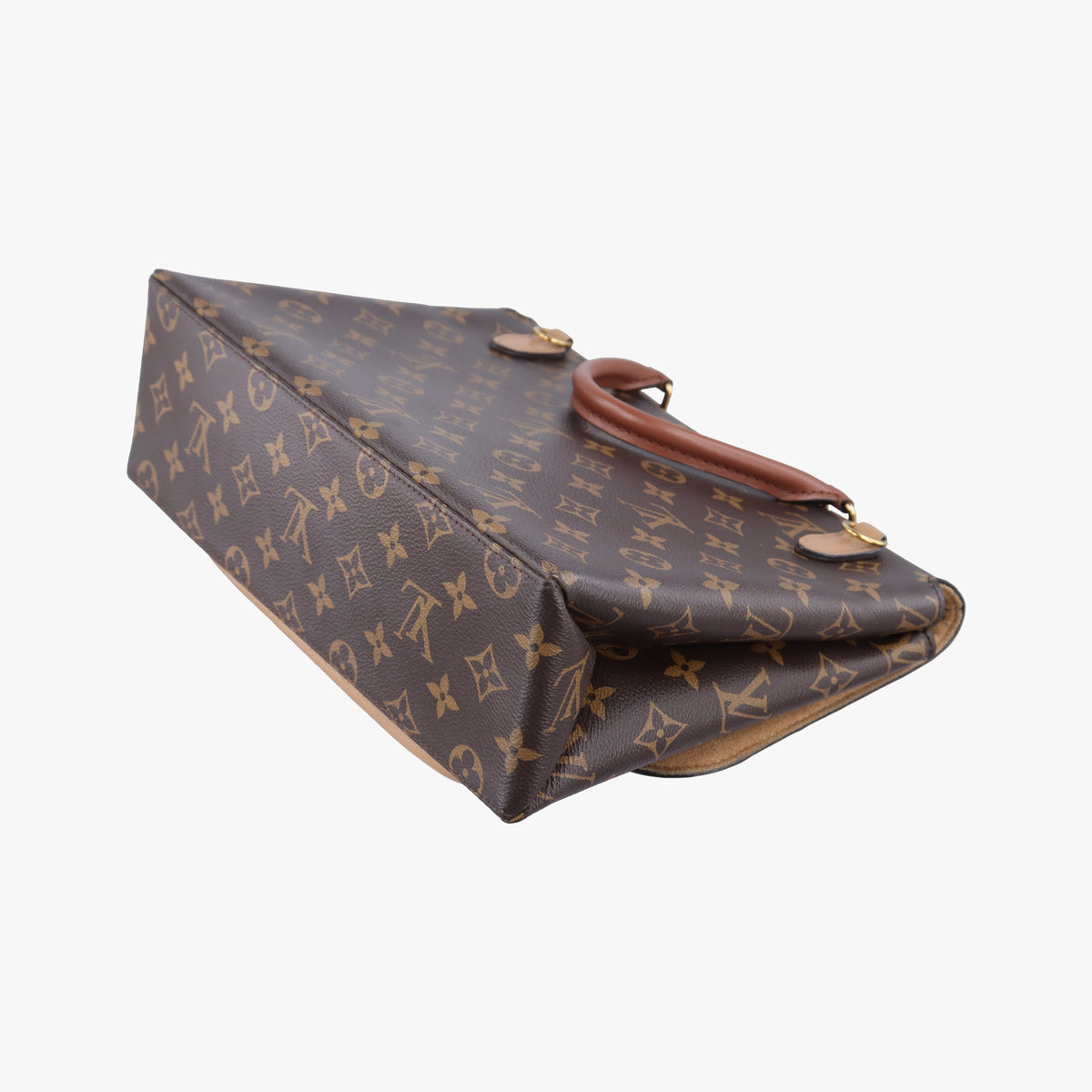Vintage Louis Vuitton MARIGNAN brown×SESAME Monogram Canvas×calf leather M44544 shoulderbag | stylenewstar