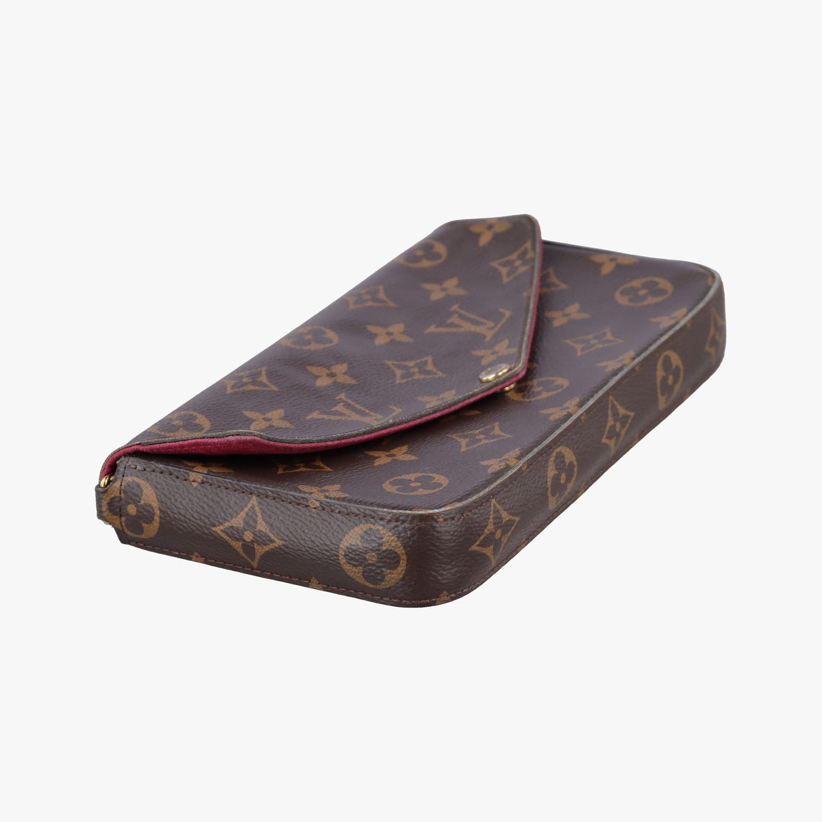 Secondhand Louis Vuitton Pochette Felicie Brown Monogram Canvas M61276 shoulderbag | stylenewstar