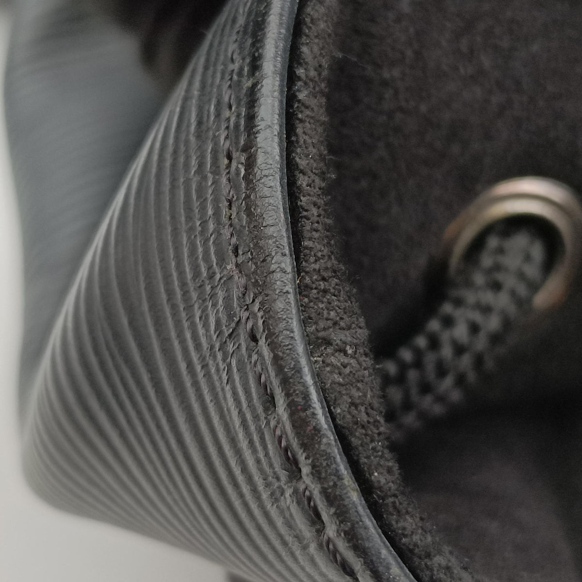Pre-owned Louis Vuitton ChristopherPM BLACK Epi M50159 backpack/rucksack | stylenewstar