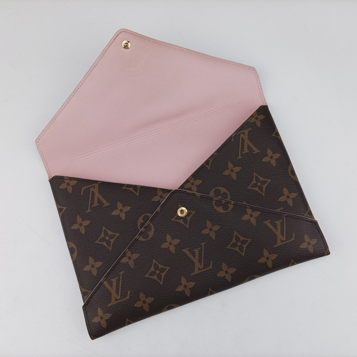 Secondhand Louis Vuitton Pochette Kirigami Brown Monogram Canvas M62034 clutchbag | stylenewstar